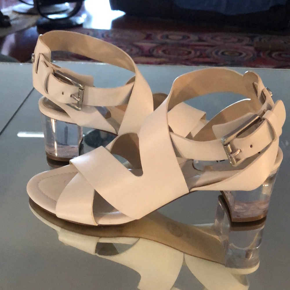 Michael Kors white summer sandals